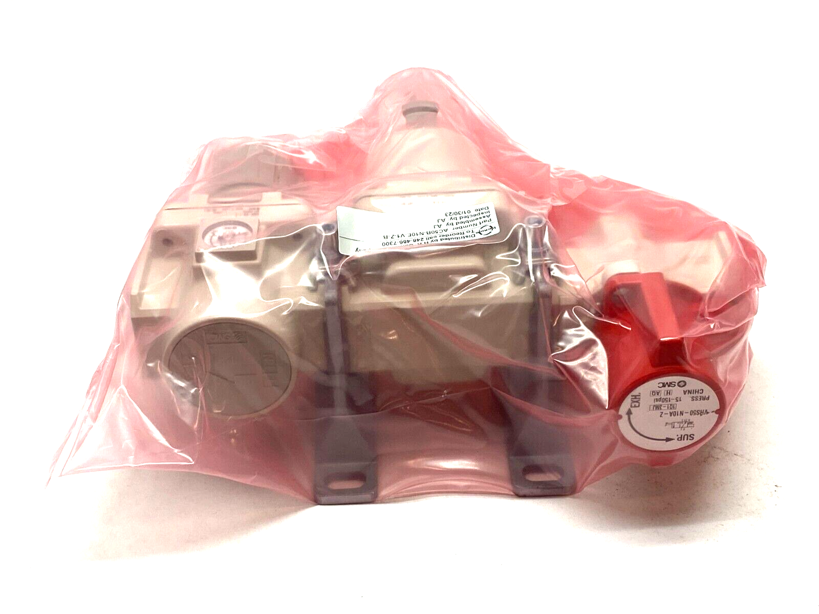 SMC AC50B-N10E-V1-Z-B Modular Air Filter Regulator Combo Unit AC Mass Pro - Maverick Industrial Sales