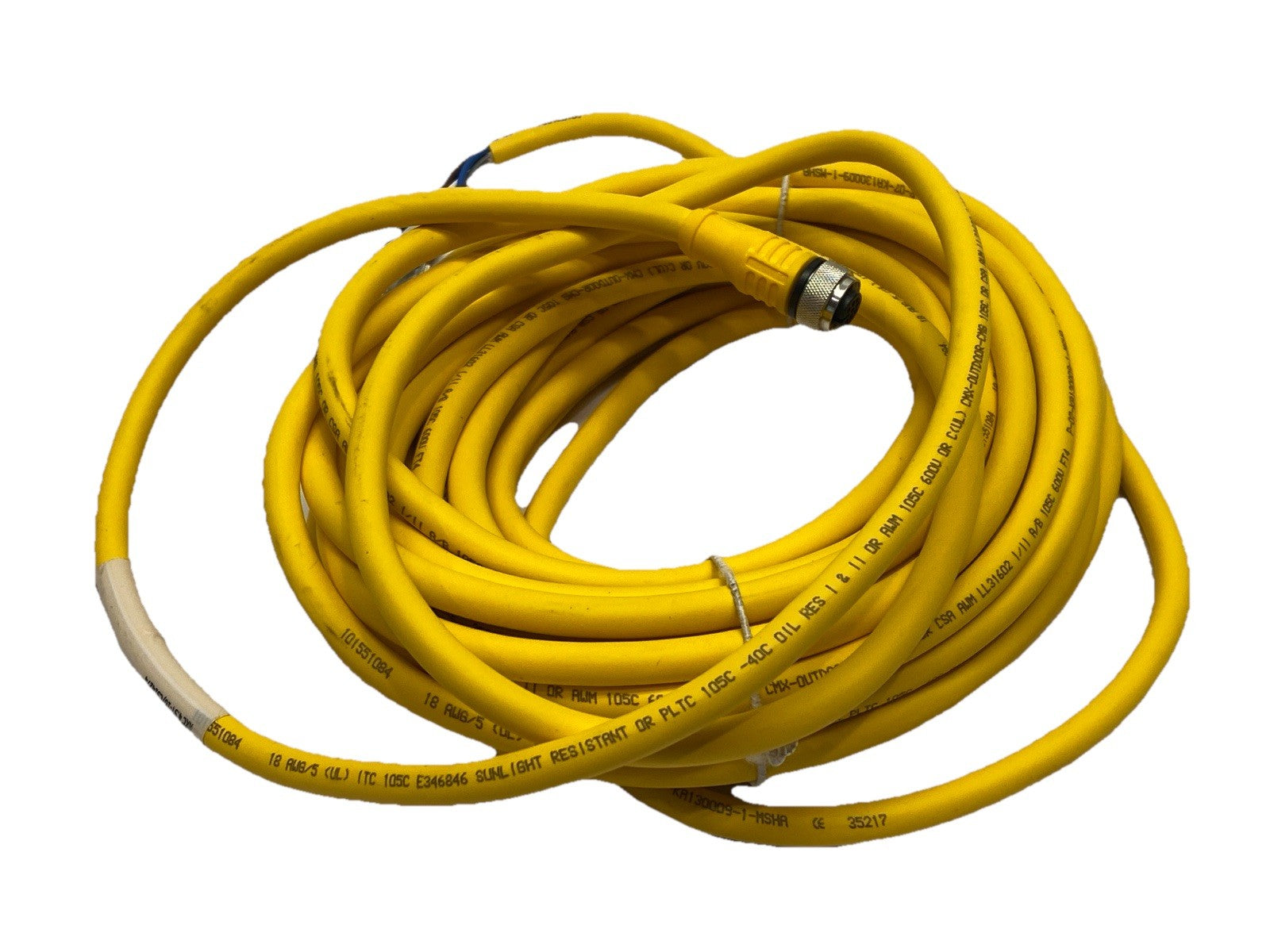 Turck RKC 4.5T-10/CS14274 Single Ended Cordset Female M12 5-Pin 10m U2-22254 - Maverick Industrial Sales