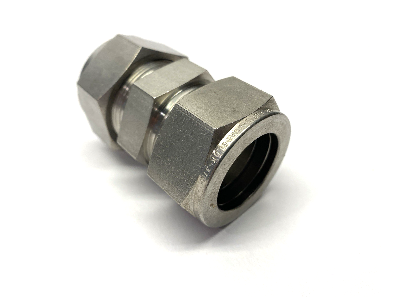 Swagelok SS-1610-6 Stainless Steel Tube Fitting Straight Union 1" Tube OD - Maverick Industrial Sales