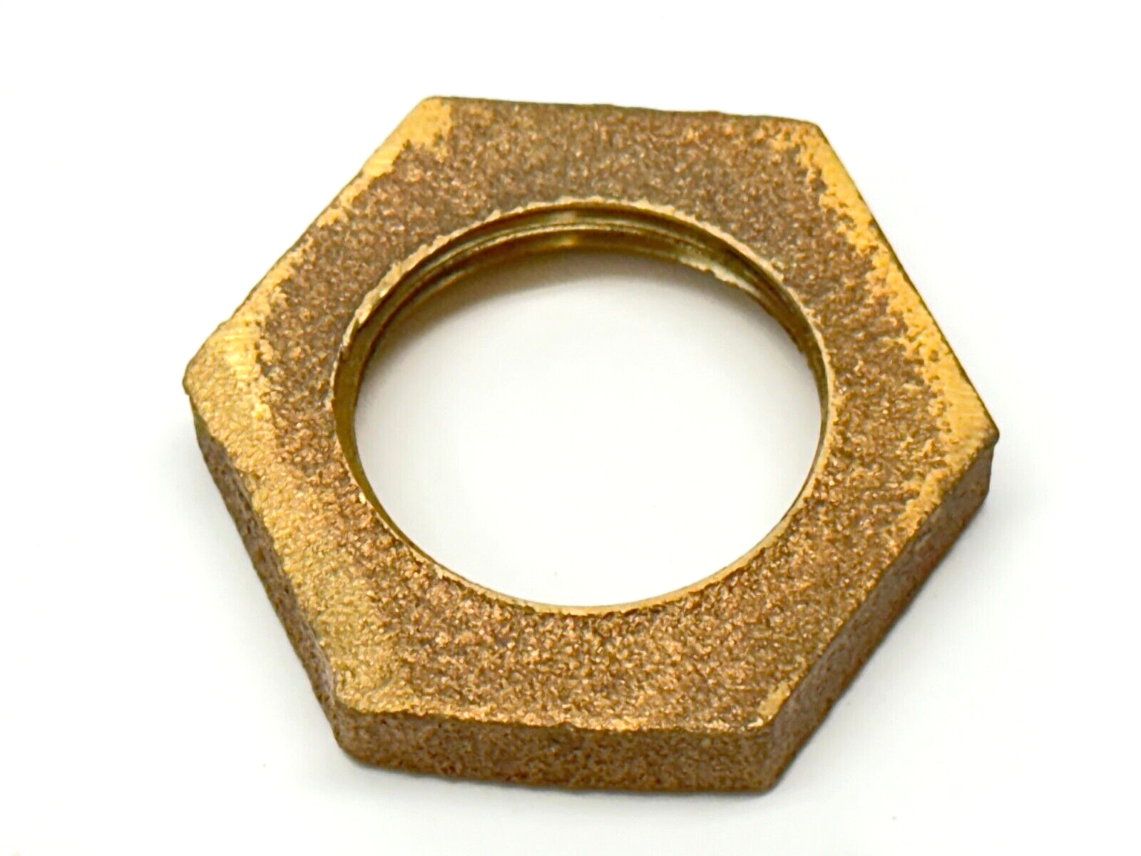 3/4" Locknut Hex Brass LOT OF 7 - Maverick Industrial Sales
