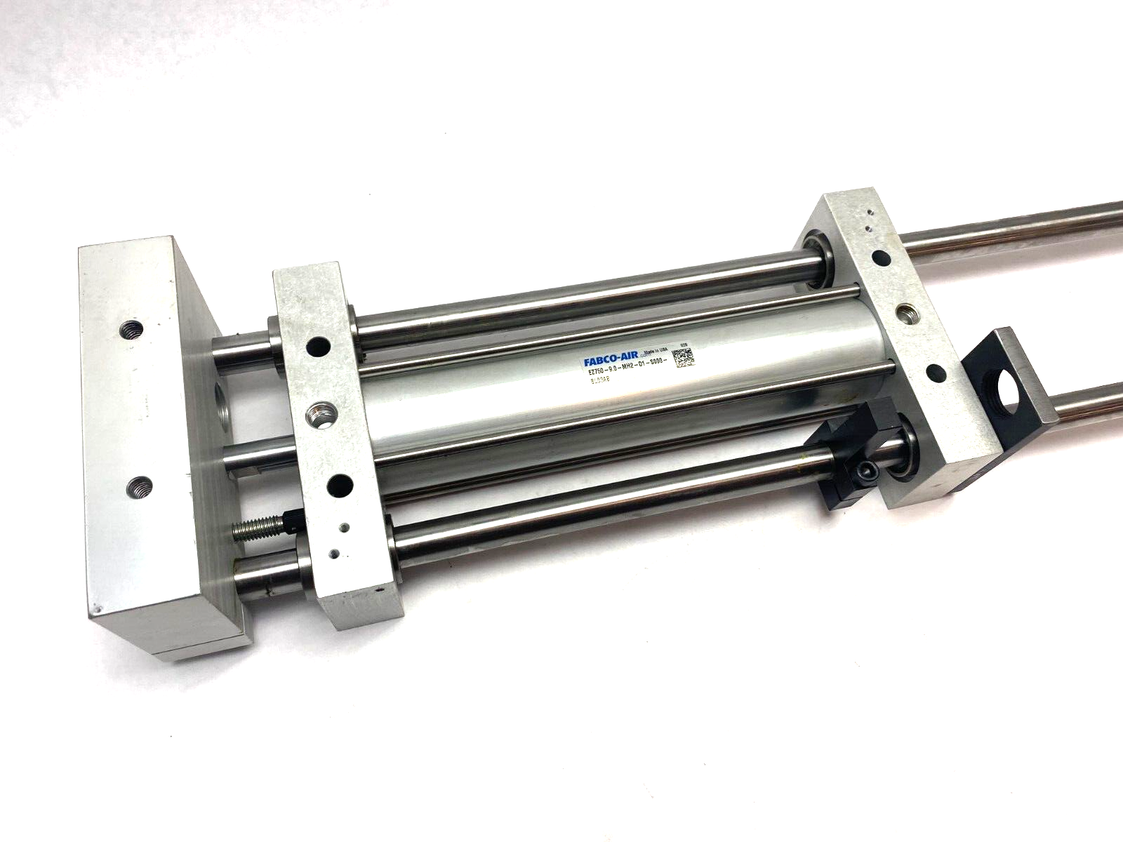 Fabco-Air EZ750-9.0-MH2-D1-S000-BL03AB Pneumatic Linear Guided Actuator Slide - Maverick Industrial Sales