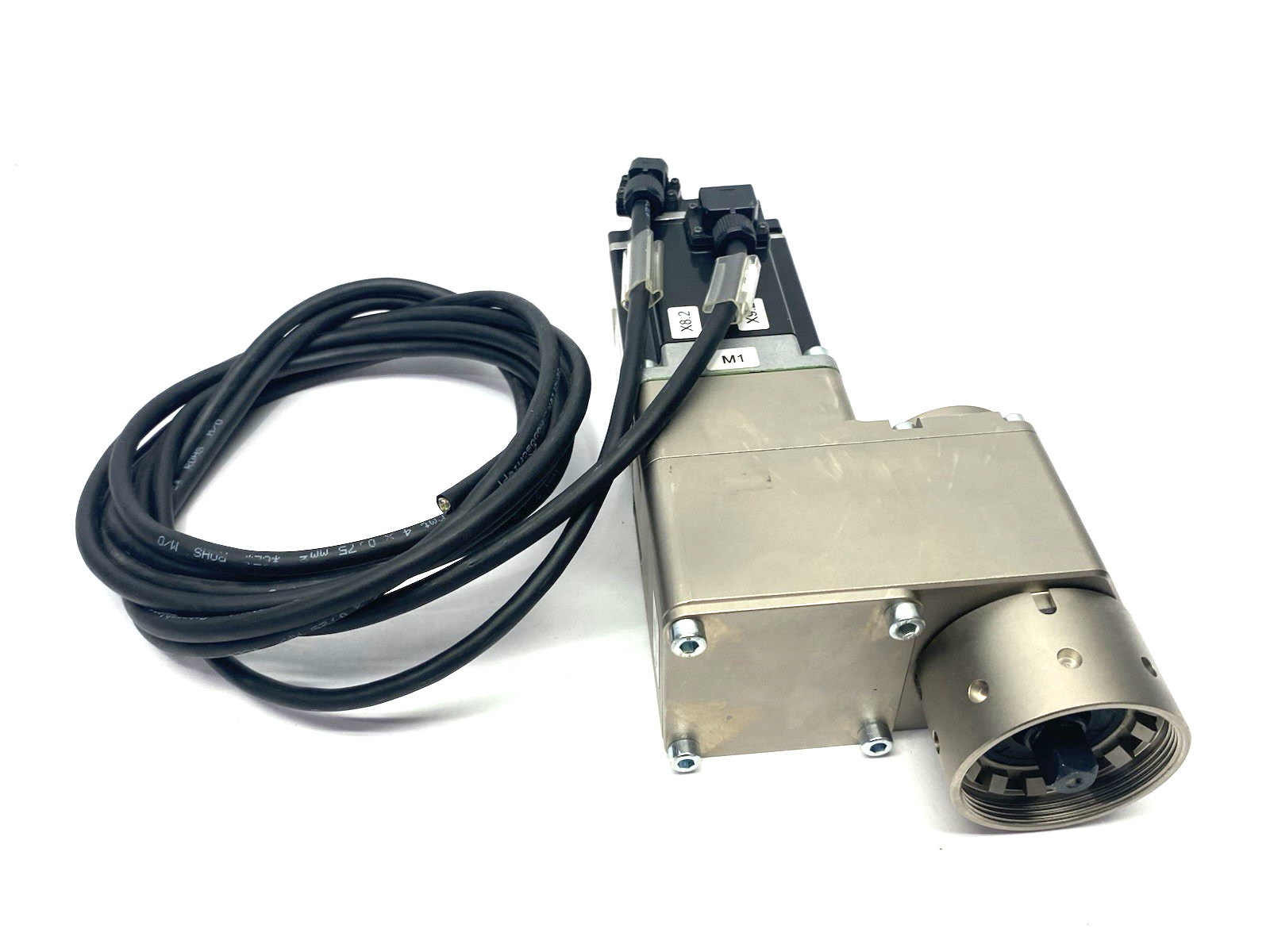 WN133558 | Weber Offset Servo Spindle Gear Drive Unit i=10 M=30 Nm, Motorized - Used - Maverick Industrial Sales