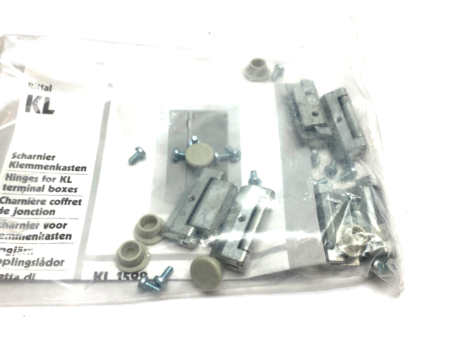 KL 1592.000,1592000 | Rittal KL 1592.000 Cover Hinge for KL Enclosures 1592000 PKG OF 6 - New - Maverick Industrial Sales