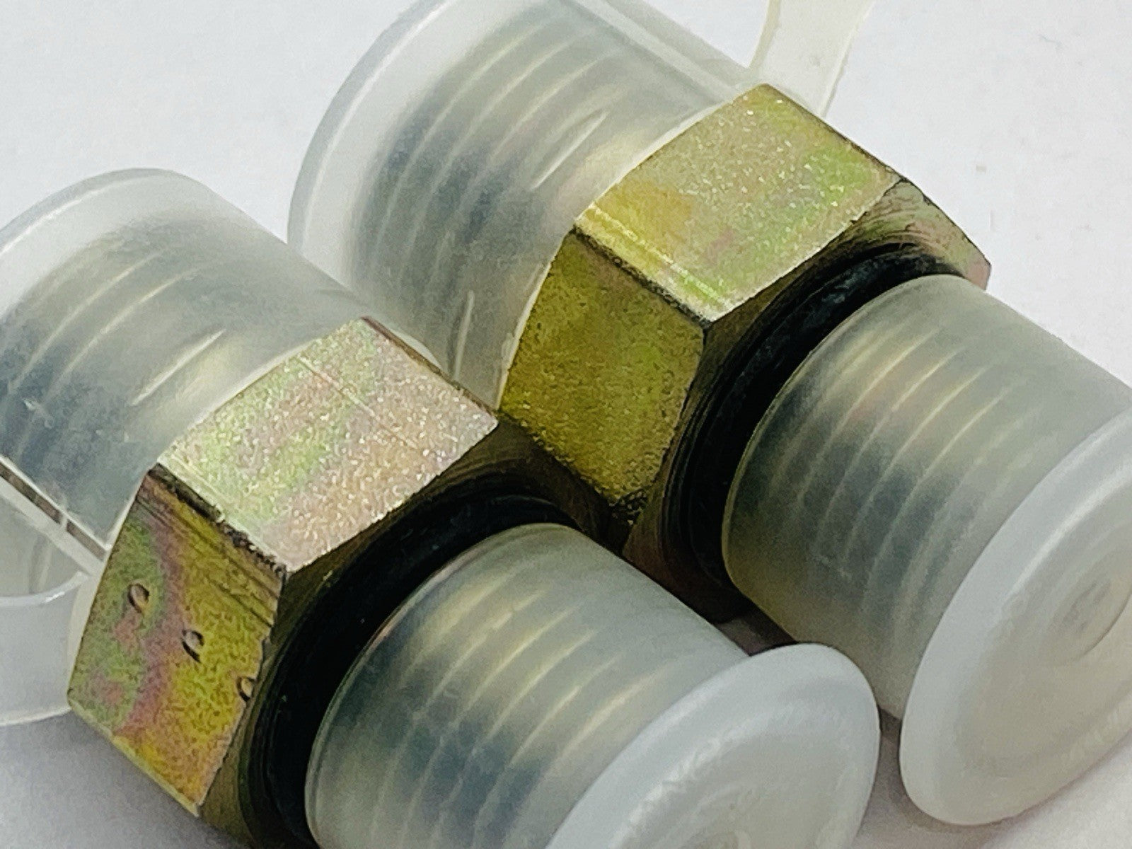 Parker 6 F5OLO-S Seal-Lok O-Ring Face Seal Tube Fitting 3/8" x 1/2-20" LOT OF 2 - Maverick Industrial Sales