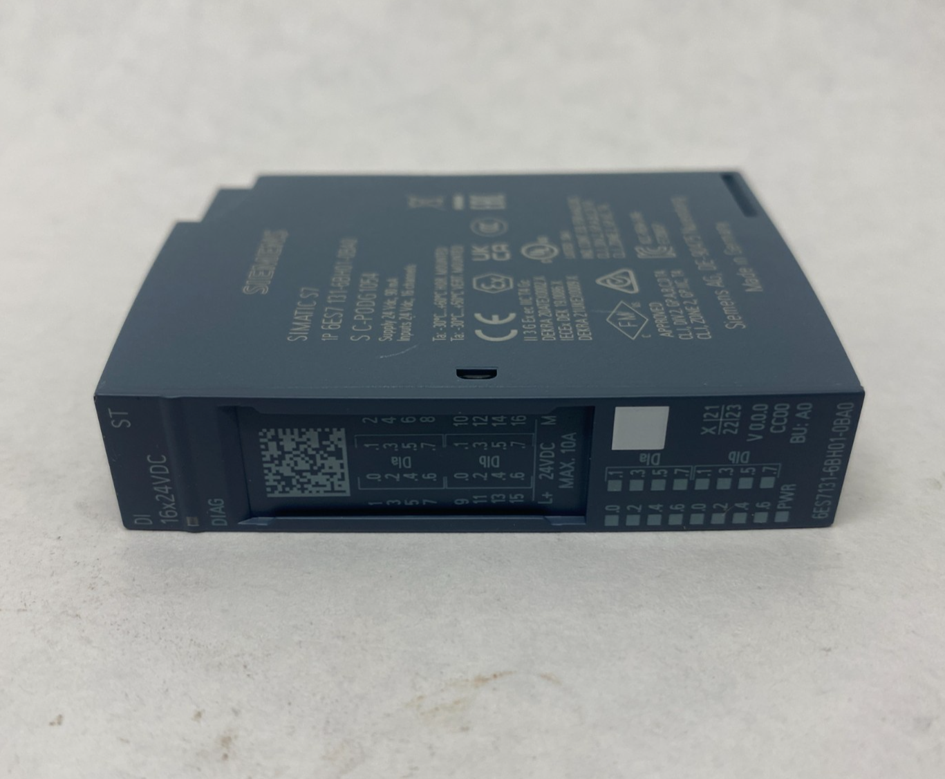 Siemens 6ES7131-6BH01-0BA0 SIMATIC ET 200SP Digital Input Module DI 16x 24V DC - Maverick Industrial Sales