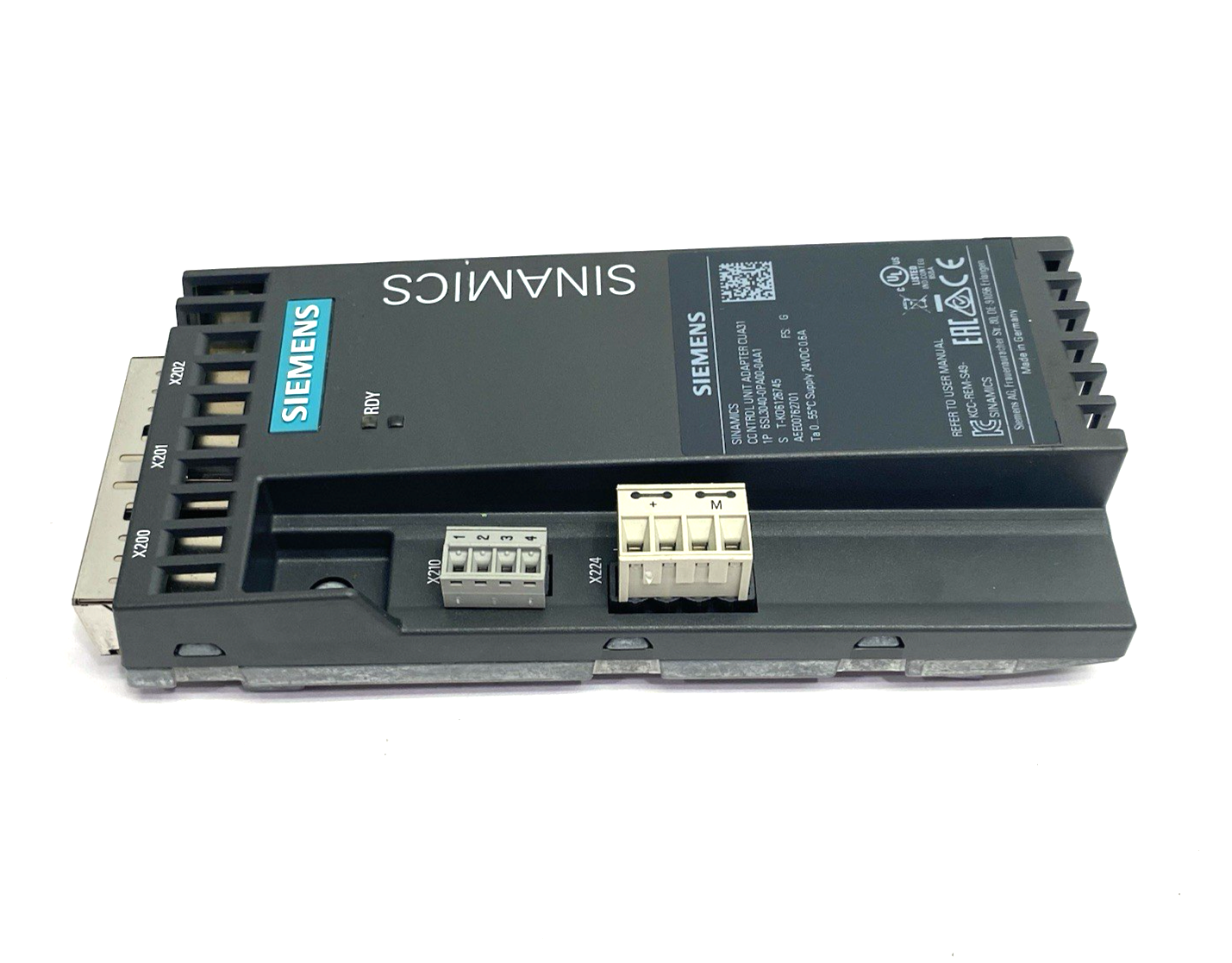 6SL3040-0PA00-0AA1 | Siemens SINAMICS Control Unit Adapter CUA31 for Power Module - Used - Maverick Industrial Sales