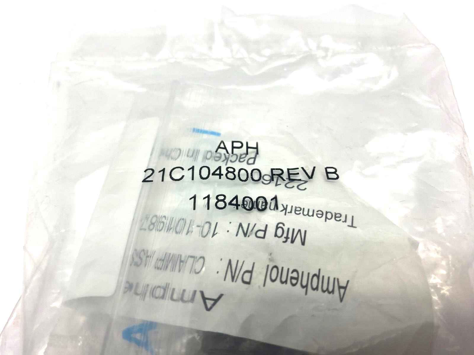 Amphenol 21C104800 Rev B Mating Connector Clamp Assembly Kit 10-101987-14Y - Maverick Industrial Sales