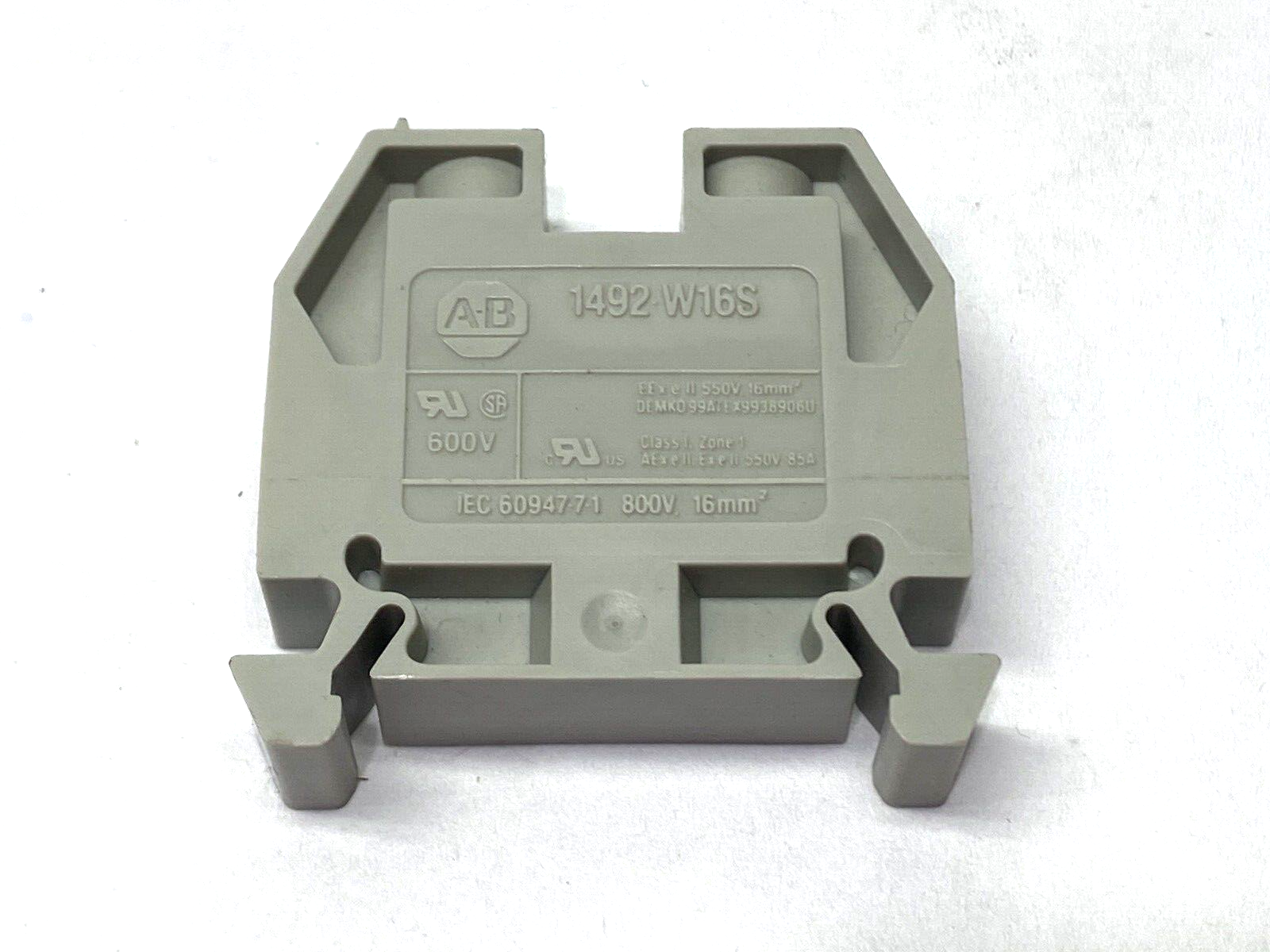 Allen Bradley 1492-W16S Terminal Block 16mm 600V LOT OF 4 - Maverick Industrial Sales