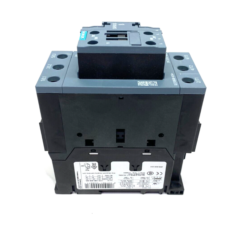 Siemens 3RT2036-1KB40 SIRIUS Power Contactor 3-Pole Screw Terminal 400V - Maverick Industrial Sales