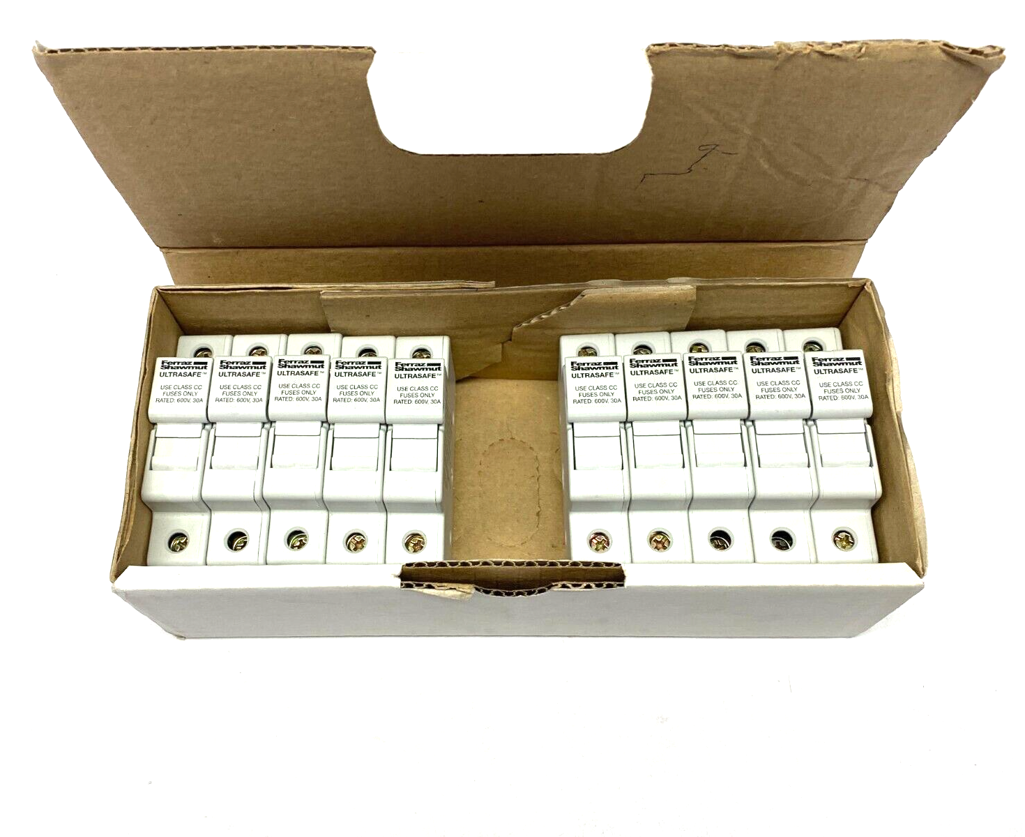Eaton Cutler-Hammer C383FHCC Ultrasafe 1-Pole Fuse Holder Class CC BOX OF 10 - Maverick Industrial Sales