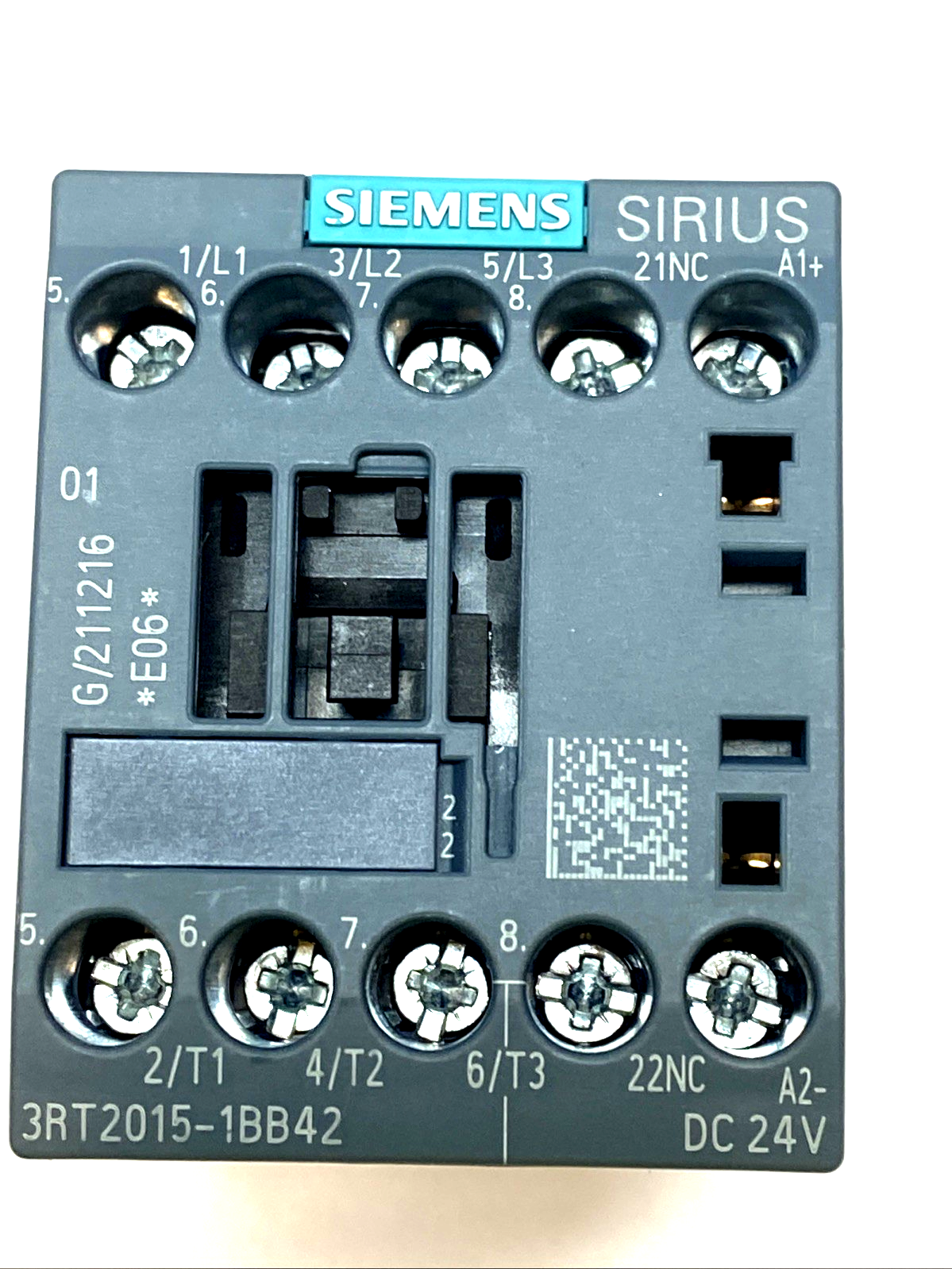 Siemens 3RT2015-1BB42 SIRIUS 3-Pole AC Contactor 24VDC 18A Motor Starter - Maverick Industrial Sales