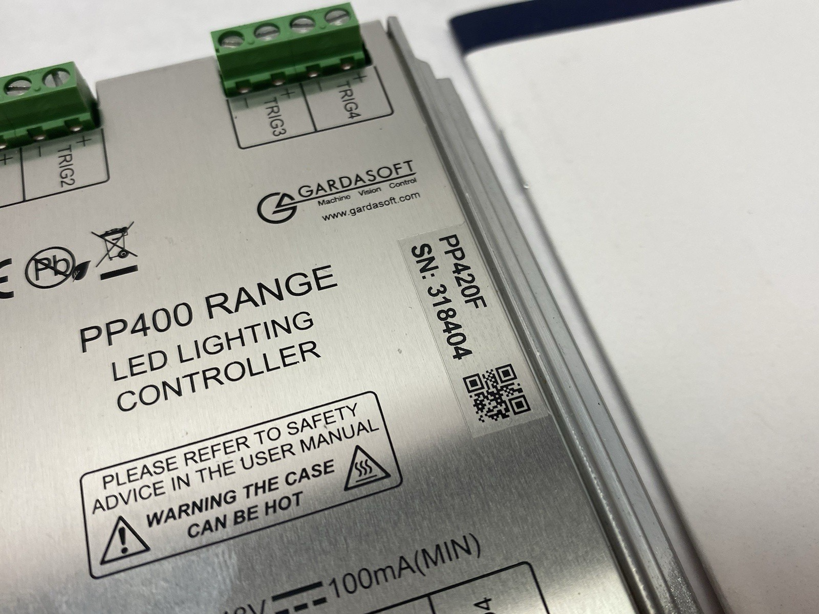 Gardasoft PP420F LED Pulse/Strobe Controller, 4-Channel Output, SafeSense Tech - Maverick Industrial Sales