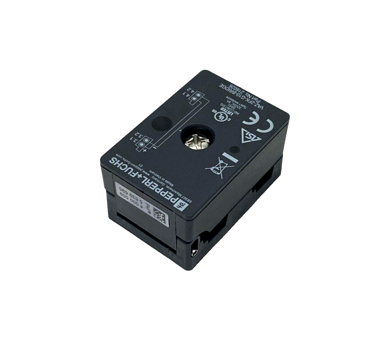 Pepperl+Fuchs 216026 AS-Interface Splitter Box VAZ-2FK-G10-BRIDGE - Maverick Industrial Sales