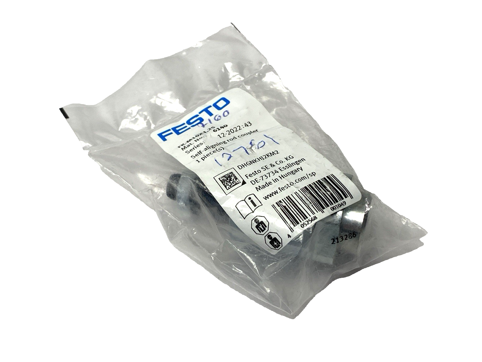 Festo FK-M10X1,25 Self-Aligning Rod Coupler 6140 - Maverick Industrial Sales