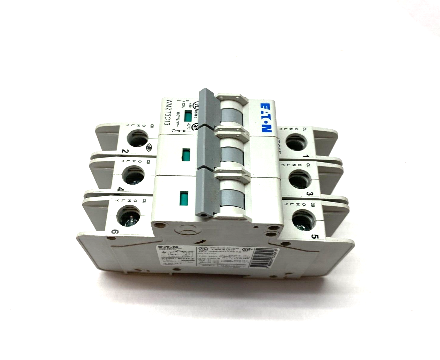 Eaton WMZT3C13 Circuit Breaker 3-Pole 13A 480Y/277V - Maverick Industrial Sales