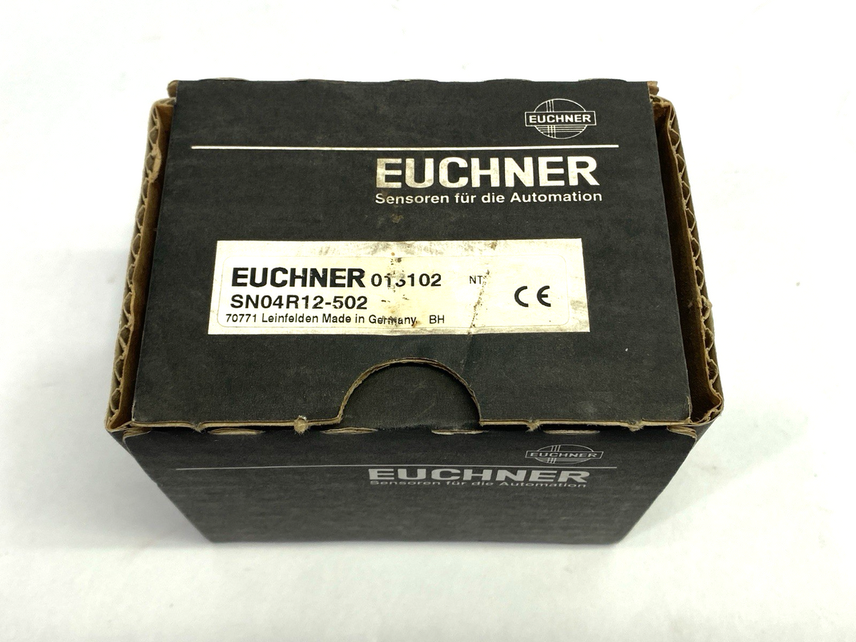 Euchner SN04R12-502 Limit Switch 013102 MISSING PORT COVER - Maverick Industrial Sales