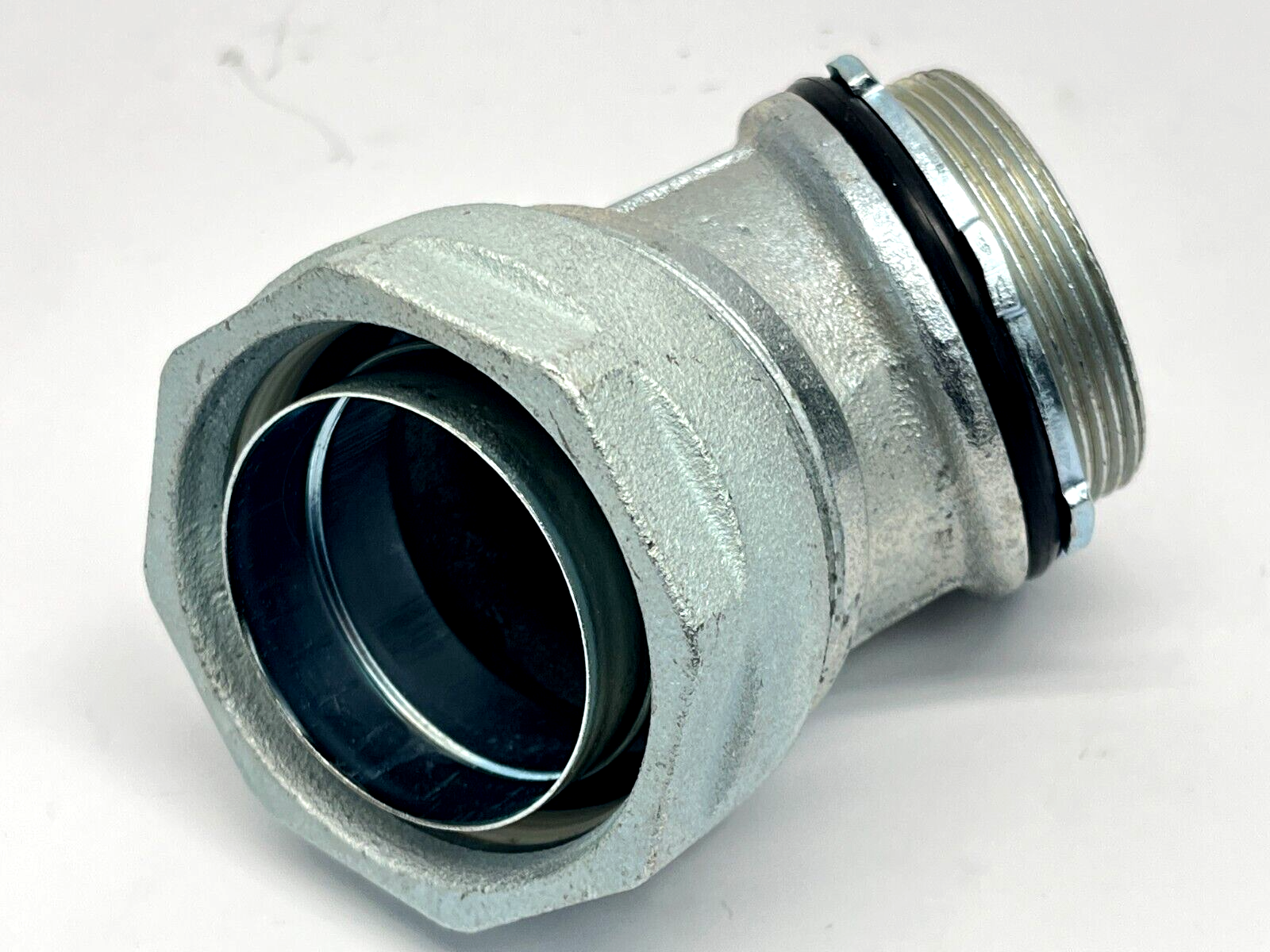 Emerson 4Q4200 Liquidtight Connector 45 Degree Raintight 2" - Maverick Industrial Sales