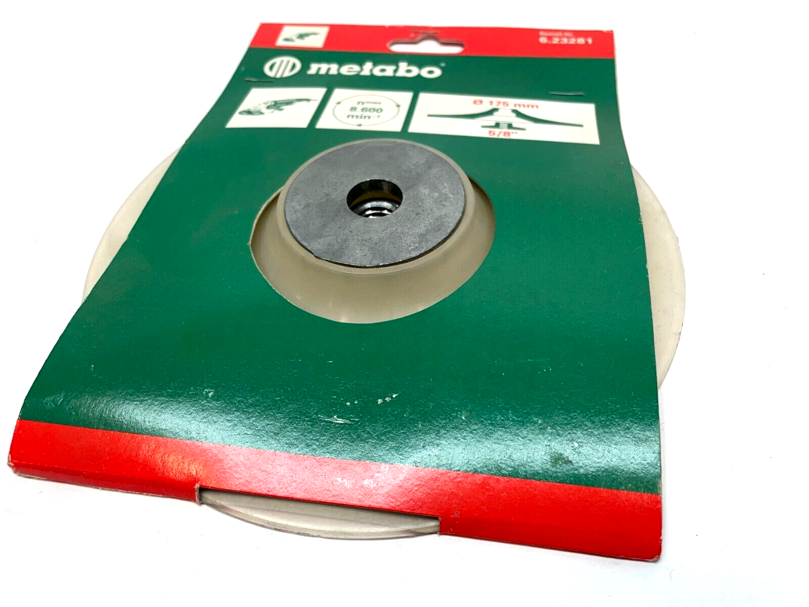 Metabo 6.23281 Flexible Backing Pad 7", 175mm, 5/8" Nut, Angle Grinder - Maverick Industrial Sales