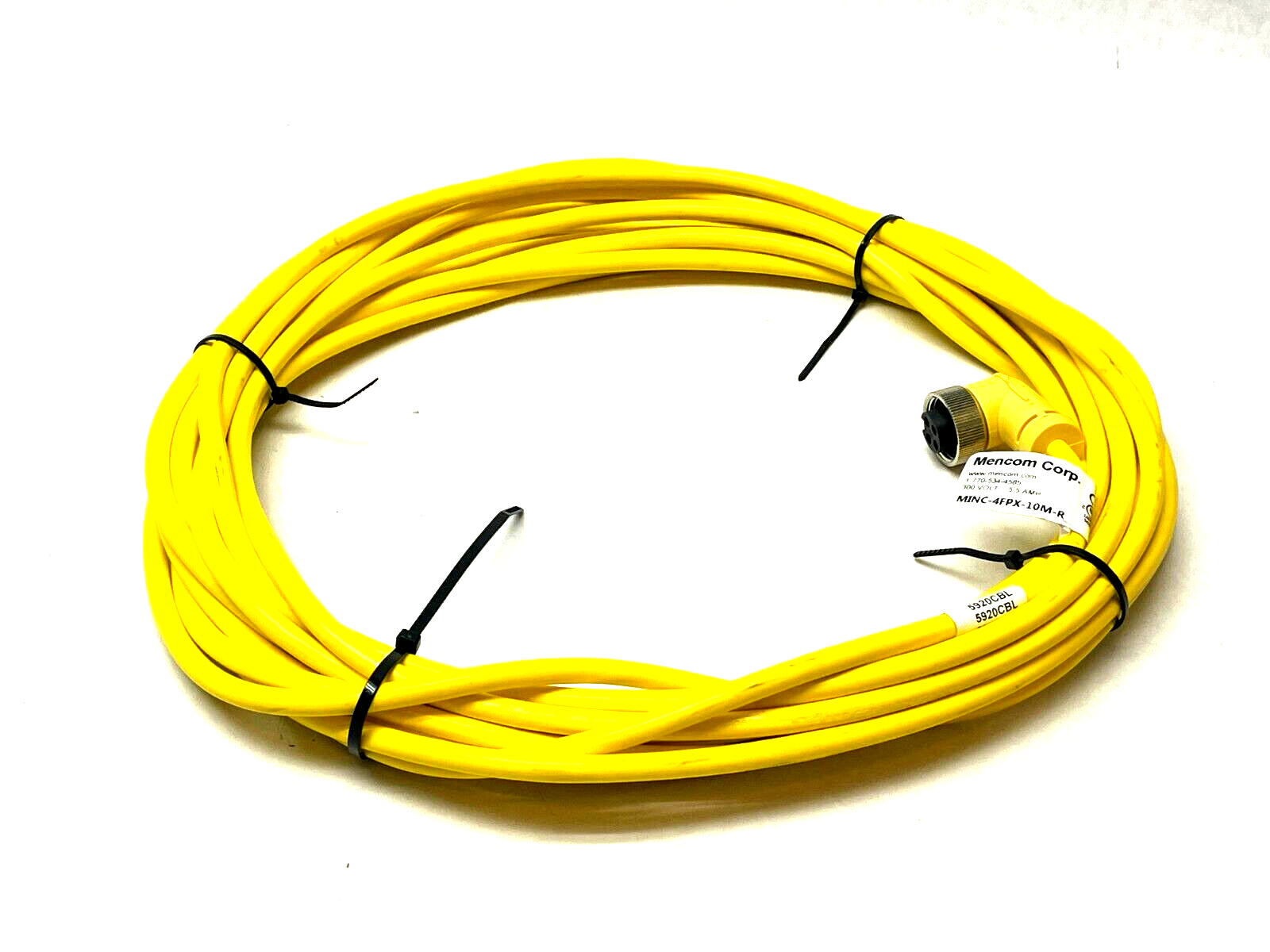 Mencom MINC-4FPX-10M-R Cordset 4-Pin 10m Length - Maverick Industrial Sales