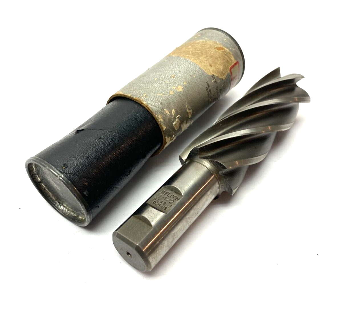 Weldon AL48-7 Tubular Cutting End Mill Shank 1-1/2" 4-LOC 6-Flute D75-HS - Maverick Industrial Sales