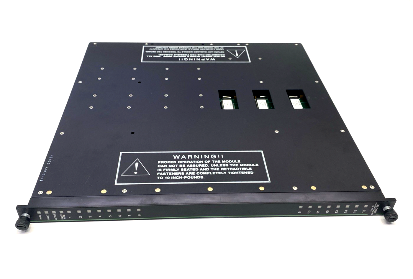 Triconex 3061E Digital Output Module 16-Pt. 115VAC TMR Opto-Isolat - Maverick Industrial Sales