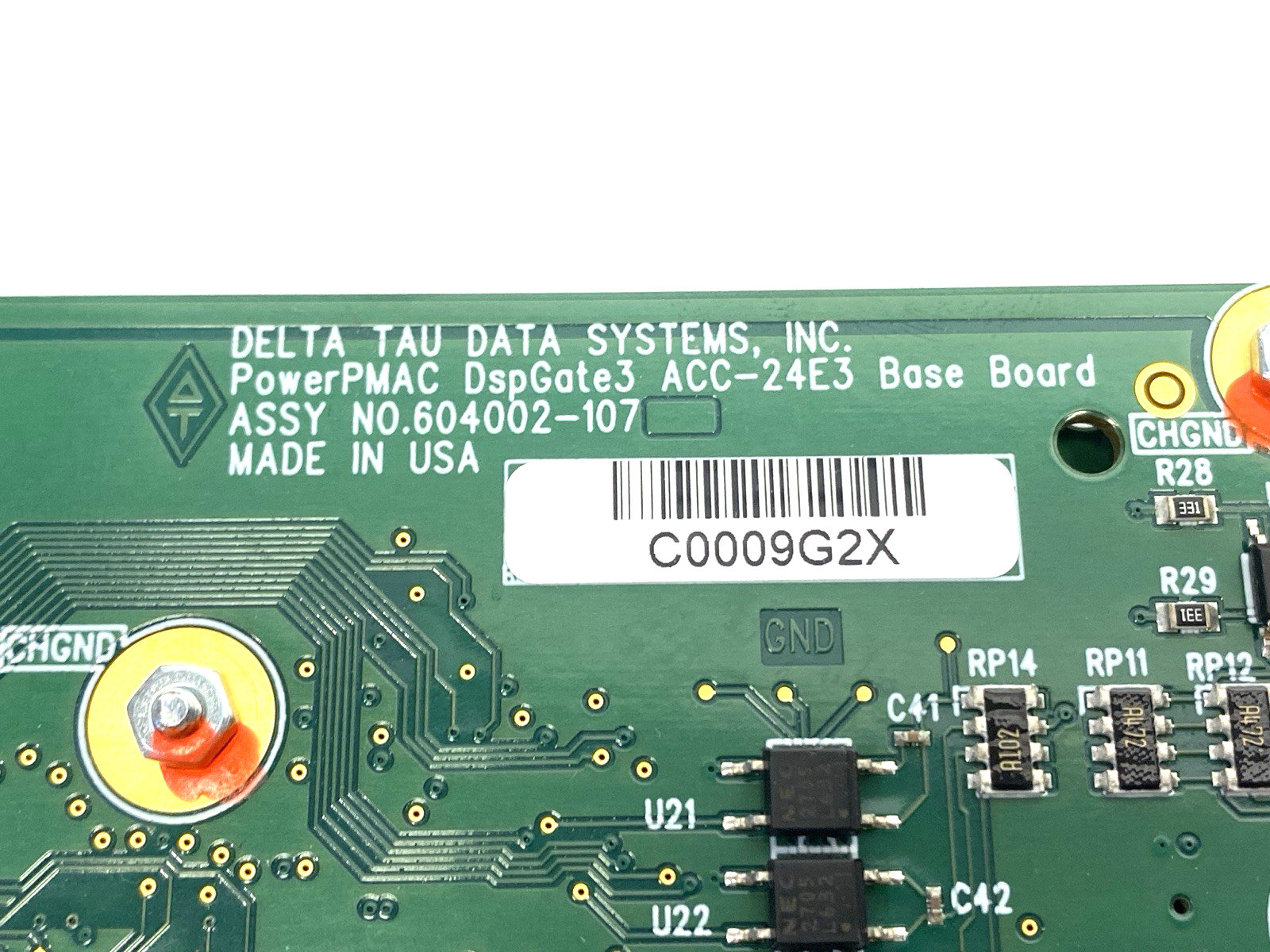 ACC-24E3 | Delta Tau PowerPMAC DspGate3 Base Board 604002-107 - For parts or not working - Maverick Industrial Sales