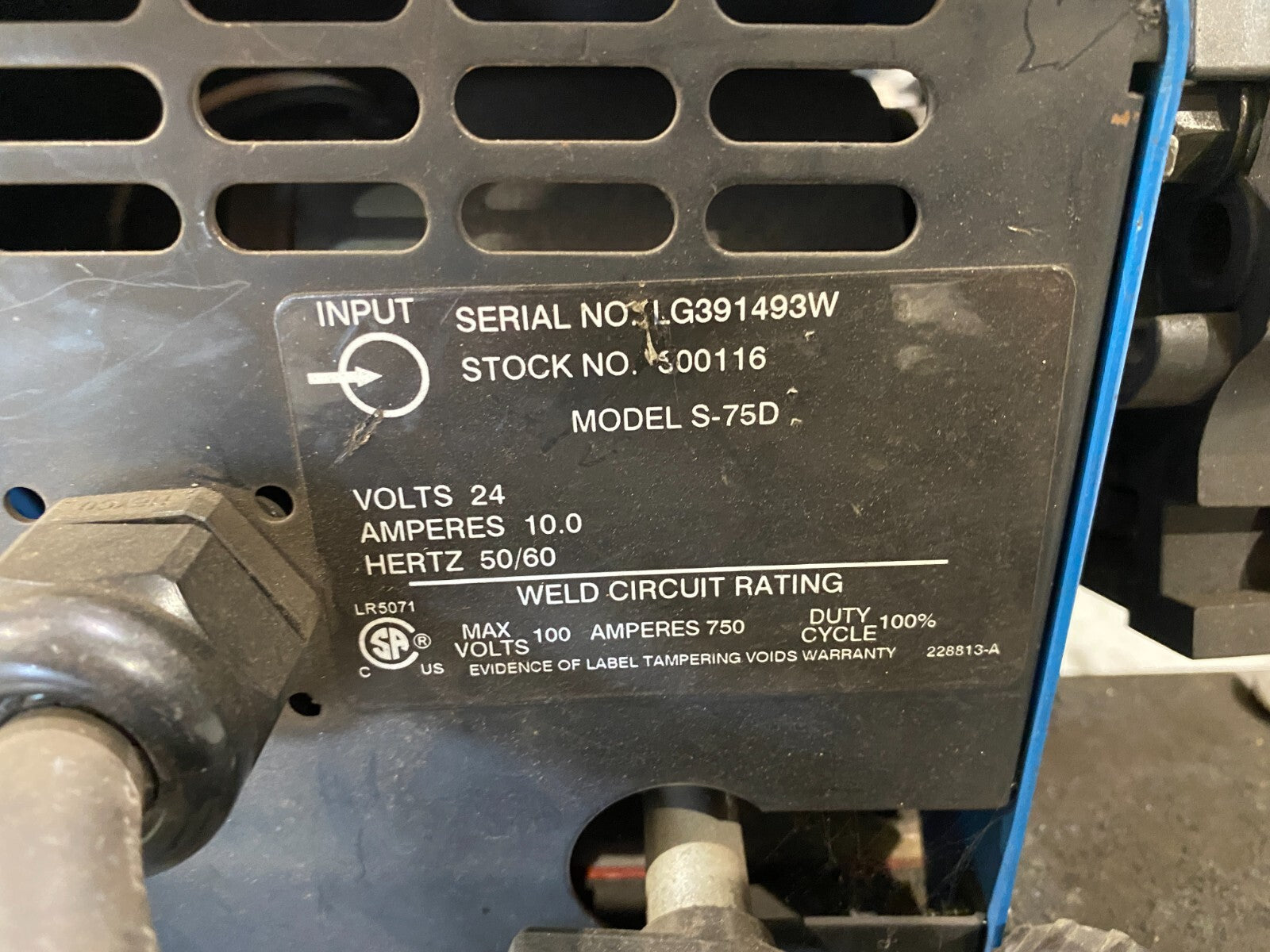 Miller Electric S-75D Wire Feeder w/ Digital Meters 24V 10A 951198 - Maverick Industrial Sales