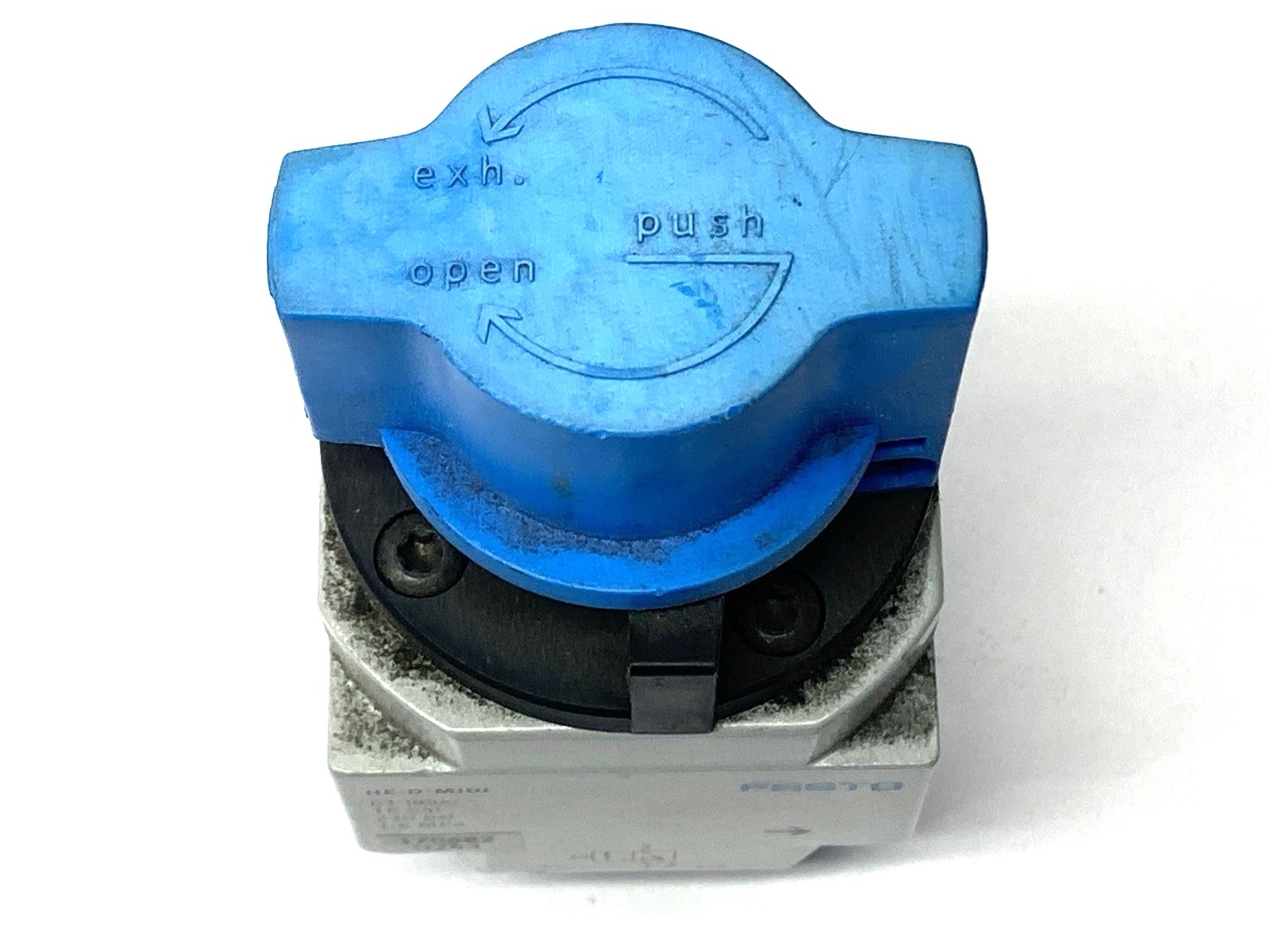 Festo HE-D-MIDI Manual On/Off Valve 230PSI 170682 - Maverick Industrial Sales