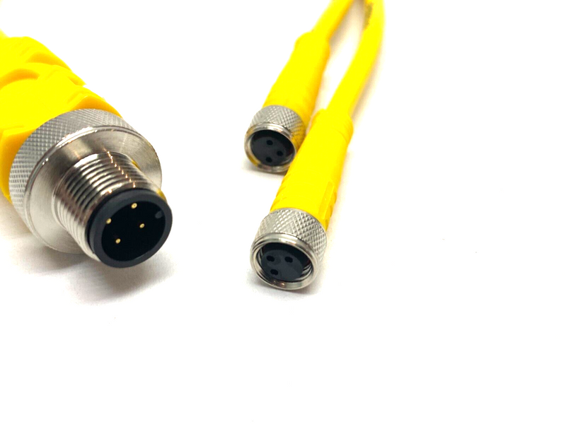 Turck VBRS 4.4-2PKG 3M-0.3/0.3 Molded Twin-Junction Cordset U0117-3 - Maverick Industrial Sales