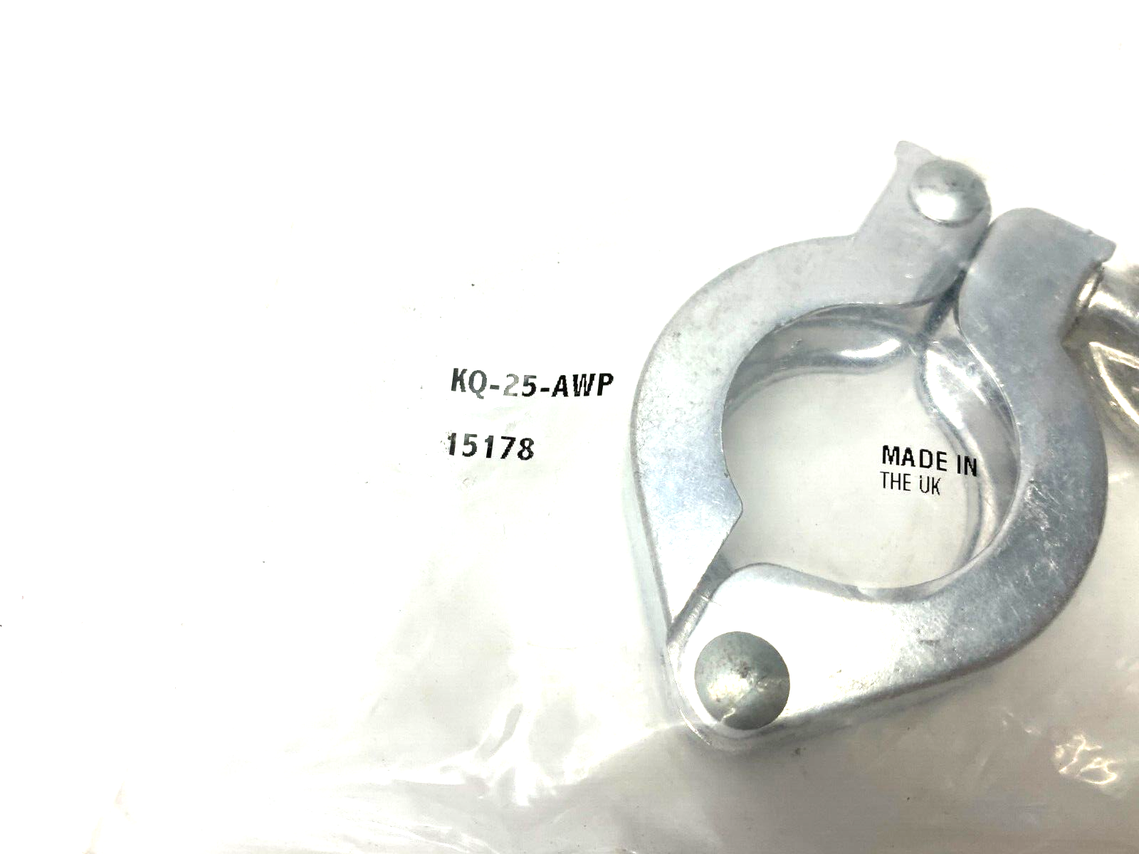 Agilent KQ25AWP Wing Nut Quick-Clamp NW25 Metallic FInish - Maverick Industrial Sales