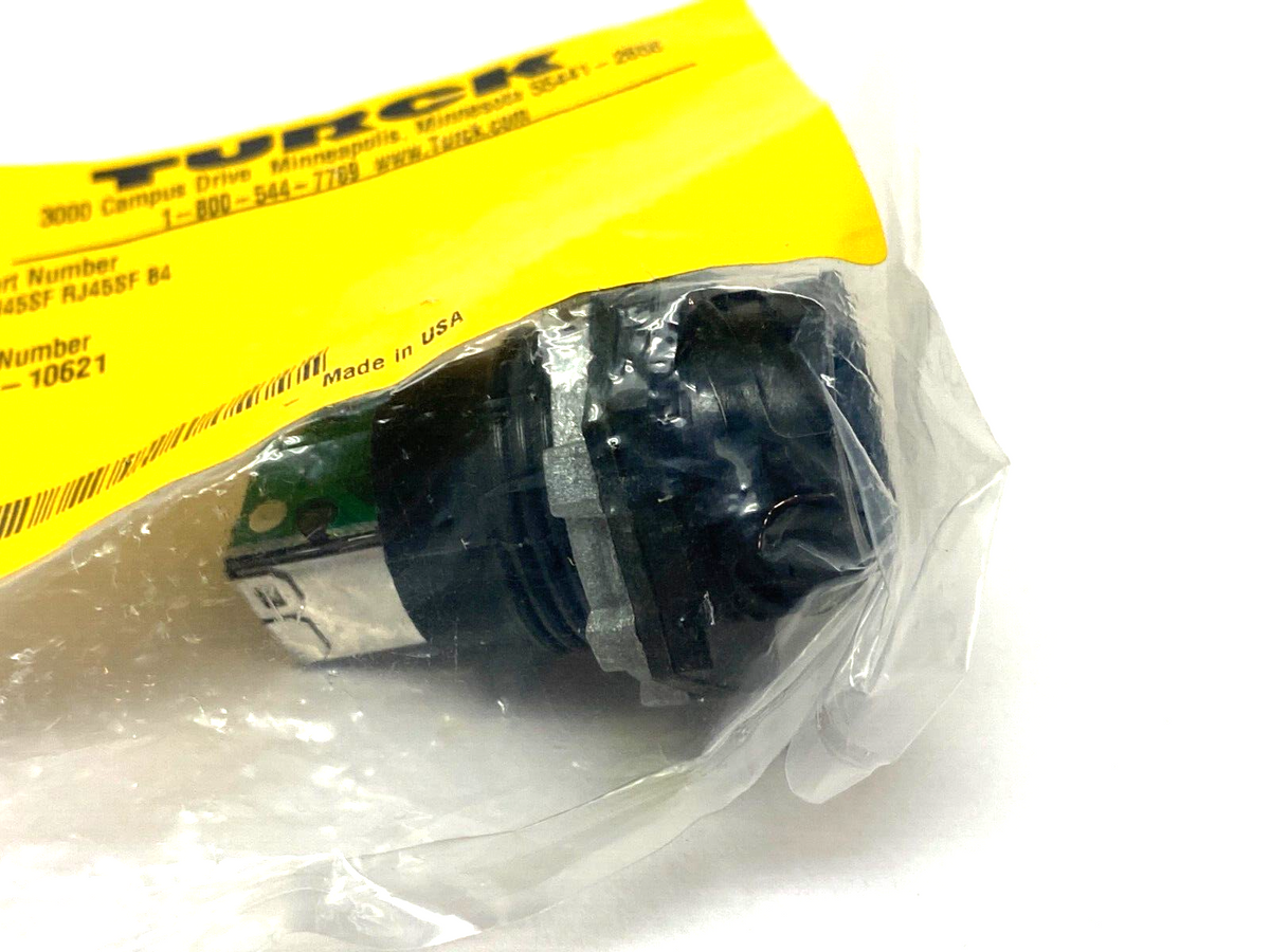 Turck RJ45SF RJ45SF 84 Shielded Front Mount Ethernet Receptacle U3-10621 - Maverick Industrial Sales