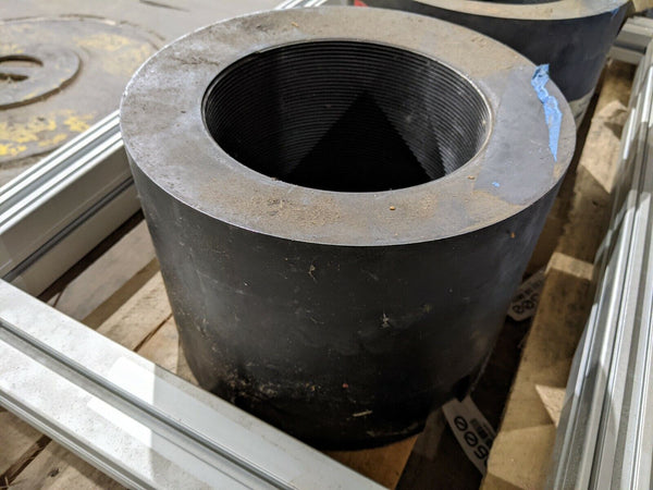 Alloy Steel 10.5" D x 8" L Reactor Vessel Closure Nut Concave Seat - Maverick Industrial Sales