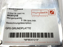 Murrplastik 86351218 Aluminum Labeling Base Plate GP5, KAB KPX ZS WGO, KSO B+R - Maverick Industrial Sales