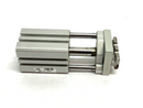 SMC CDQMB16-20 Compact Guide Rod Cylinder 16mm Bore 20mm Stroke M5 Ports - Maverick Industrial Sales