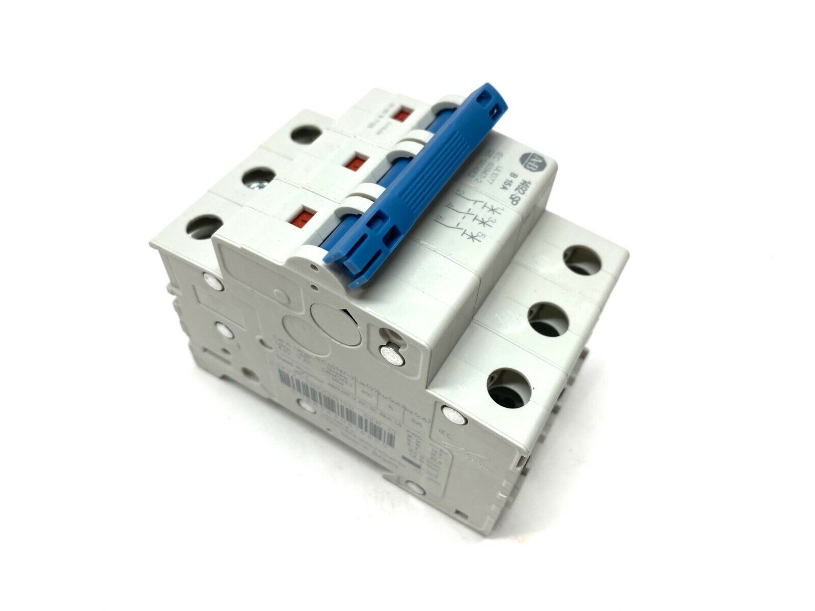 Allen Bradley 1492-SPM3B150 Supply Protector 3P Circuit Breaker 15A 480Y/277V - Maverick Industrial Sales