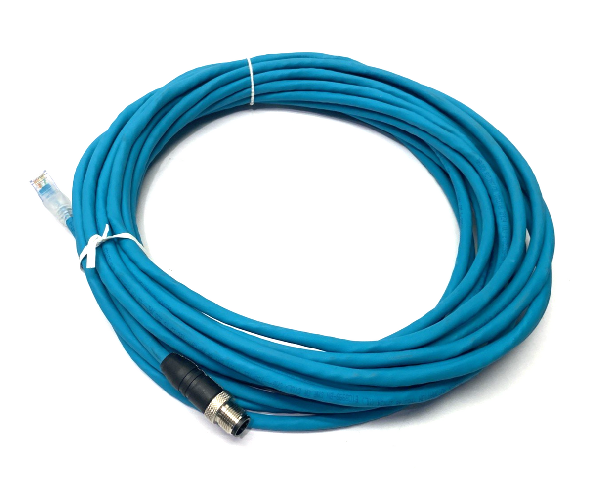 900004075 | Lumberg Automation Double Ended Ethernet Cordset 0985 806 103/10M - New – Open box - Maverick Industrial Sales
