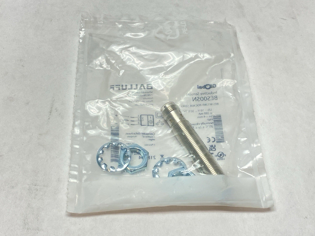 Balluff BES005N Inductive Proximity Sensor BES M12MI-POC40B-S04G - Maverick Industrial Sales