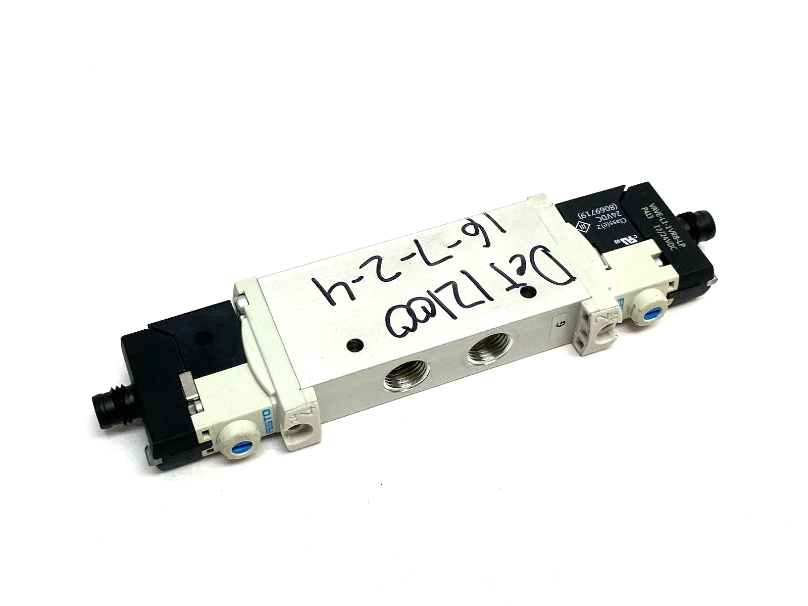 VUVG-L14-P53C-T-G18-1P3 | Festo Piston Gate Solenoid Valve 5/3 Closed, 566501 - Used - Maverick Industrial Sales