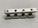 Pneumatic Manifold 4-Port w/ 6mm OD Tube Fittings - Maverick Industrial Sales