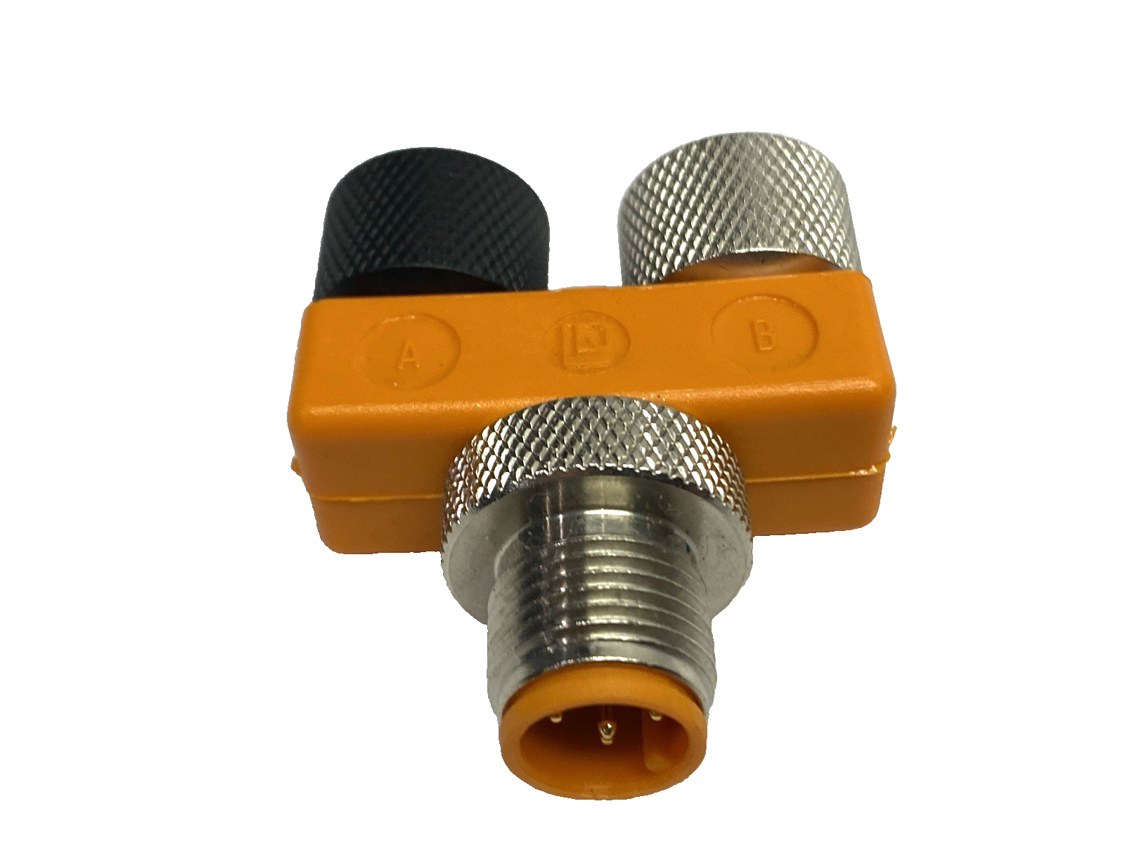 ASBS 2-M12-5, 600000111 | Lumberg Automation ASBS 2-M12-5 T-Connector Splitter 5-Pin 2x F to M 600000111 - New Other - Maverick Industrial Sales