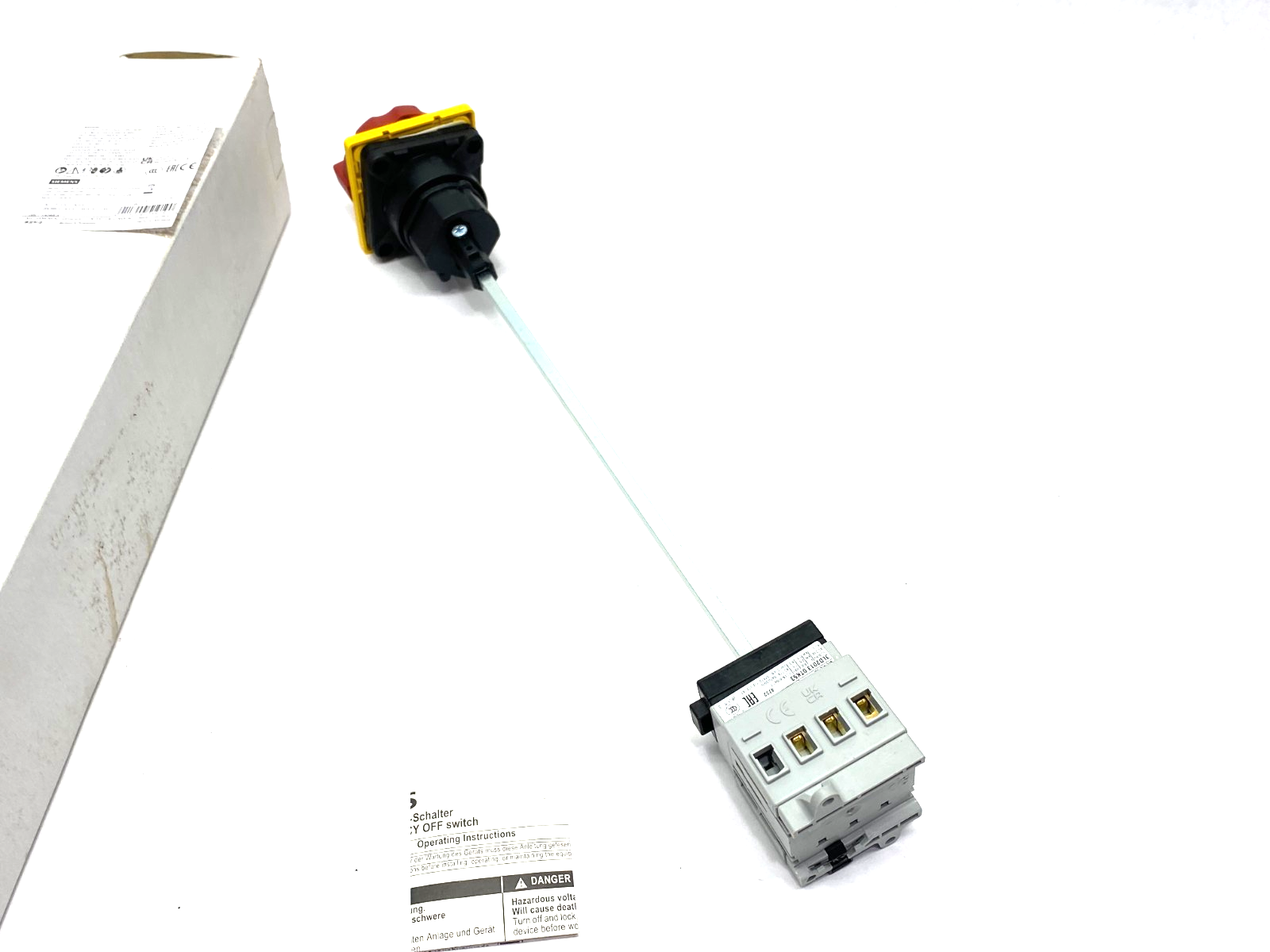 Siemens 3LD2013-0TK53 SENTRON Rotary Disconnect Emergency Switch 3-Pole 16A - Maverick Industrial Sales