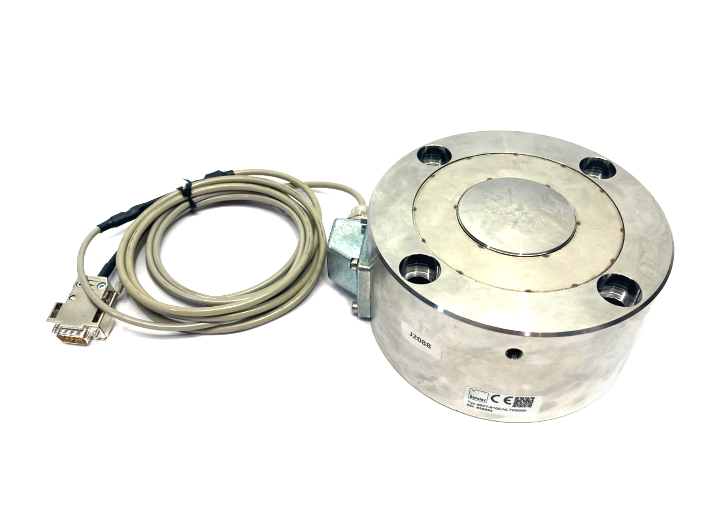 Burster 8527-6100-NLT0S000 High Precision Compression Load Cell - Maverick Industrial Sales