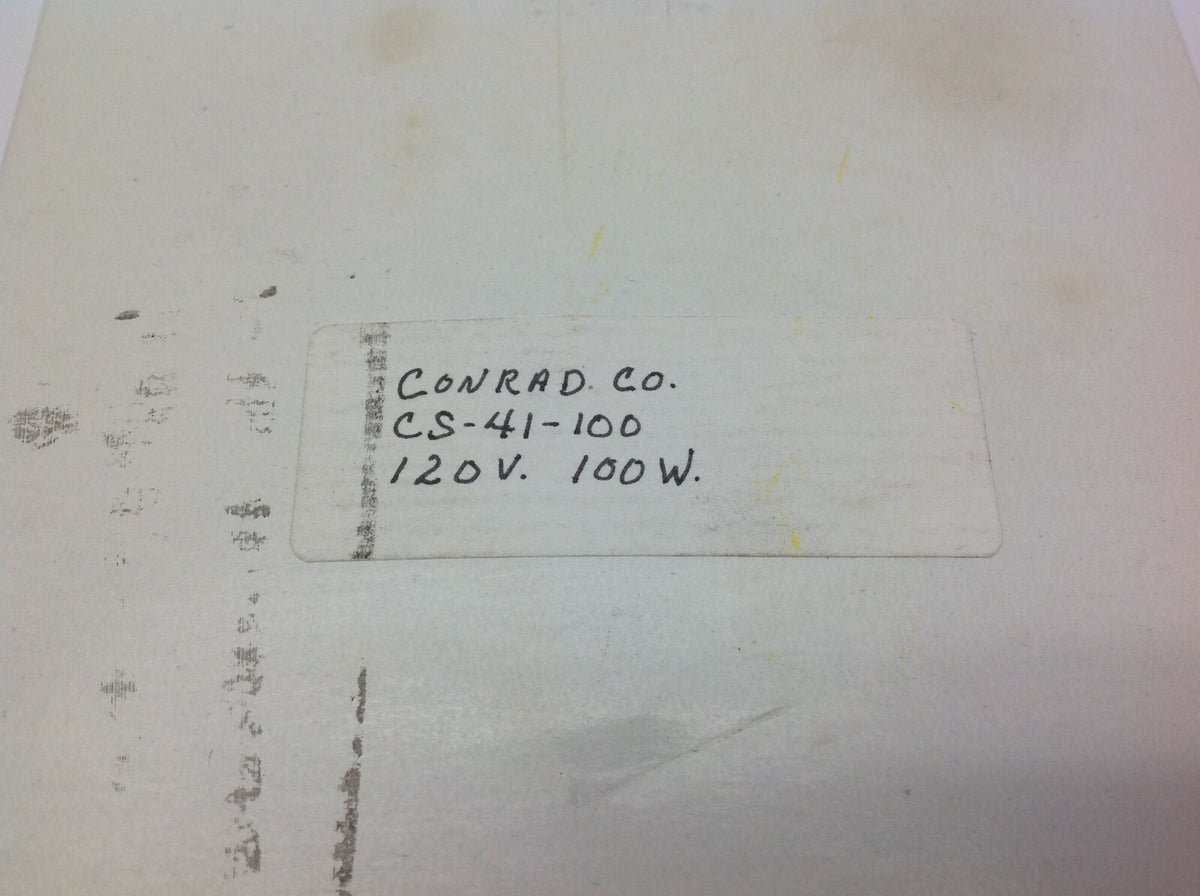 Conrad Company CS-41-100 Flexible Heating Tape - Maverick Industrial Sales