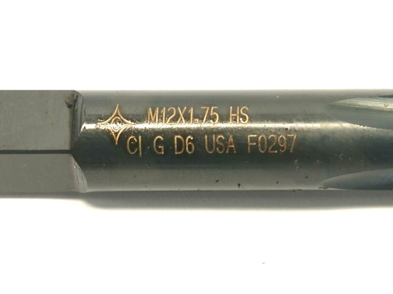 Cleveland M12x1.75 D6 Bottoming 4-Flute Hand Tap For Cast Iron 3T 1003 PACK OF 5 - Maverick Industrial Sales