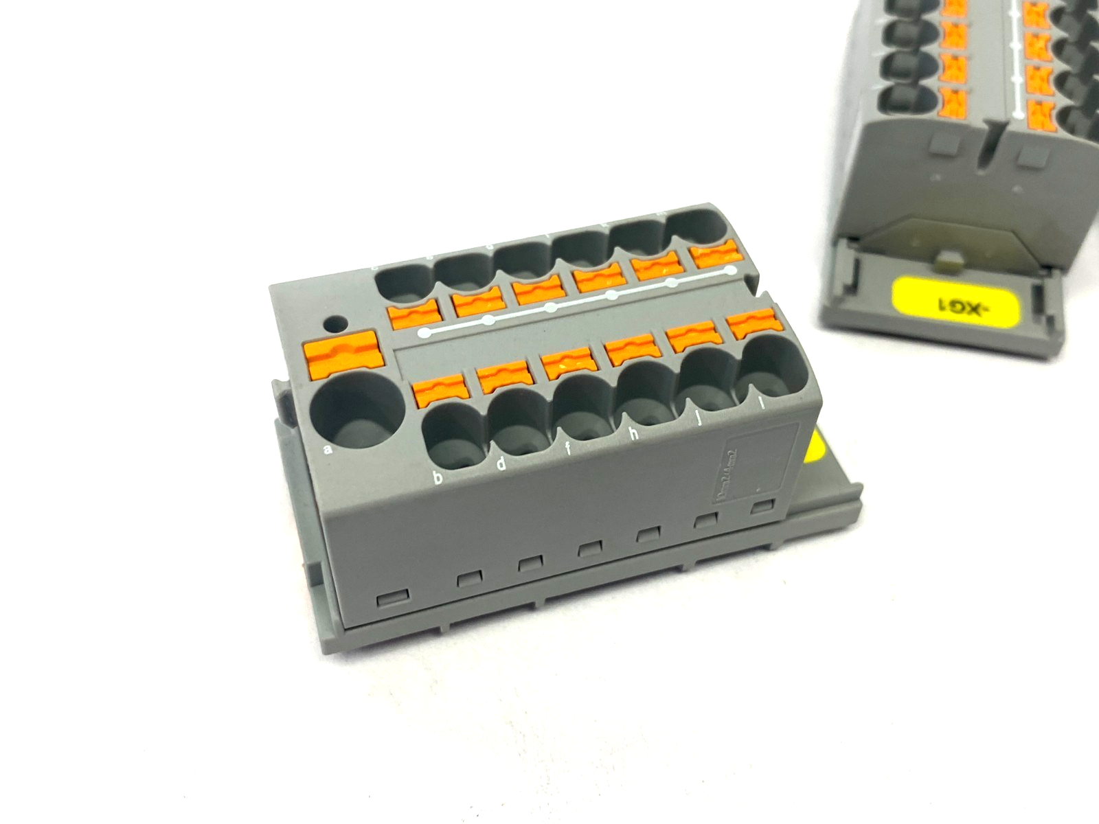 Phoenix Contact PTFIX 10/12X4 GY Distribution Block 3273878 LOT OF 3 - Maverick Industrial Sales