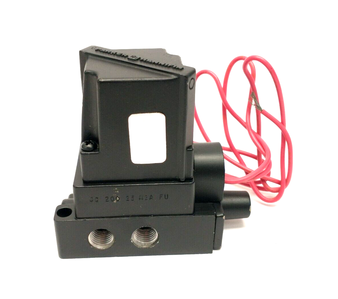 Parker Hannifin GG-200-25-M2A-FU 4-Way 2-Position Solenoid Valve 1/4" NPT 4-Port - Maverick Industrial Sales