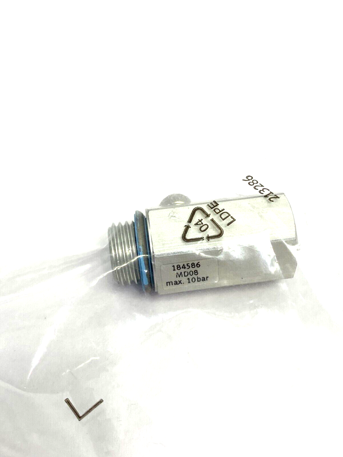 Festo HAB-1/4 Manual Override Exhaust Valve 184586 - Maverick Industrial Sales