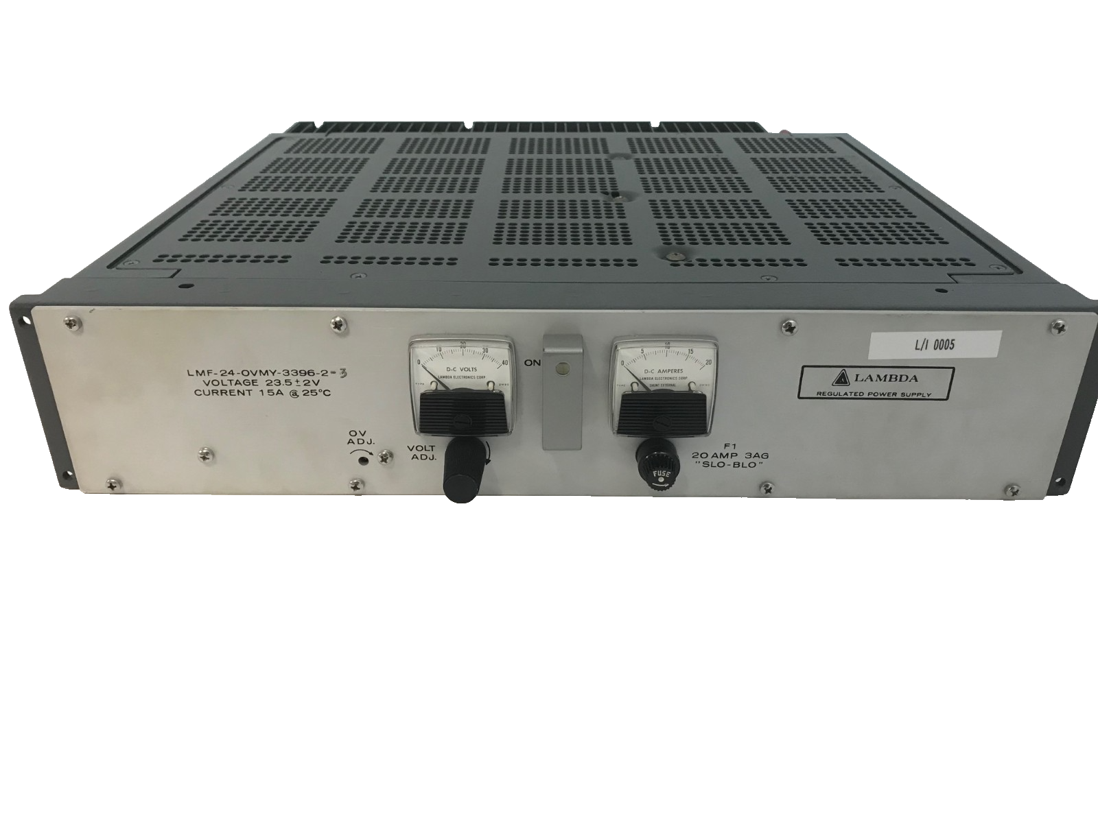 Lambda Electronics LMF-24-OVMY-3396-2 Regulated Power Supply 23.5V P/S Module - Maverick Industrial Sales