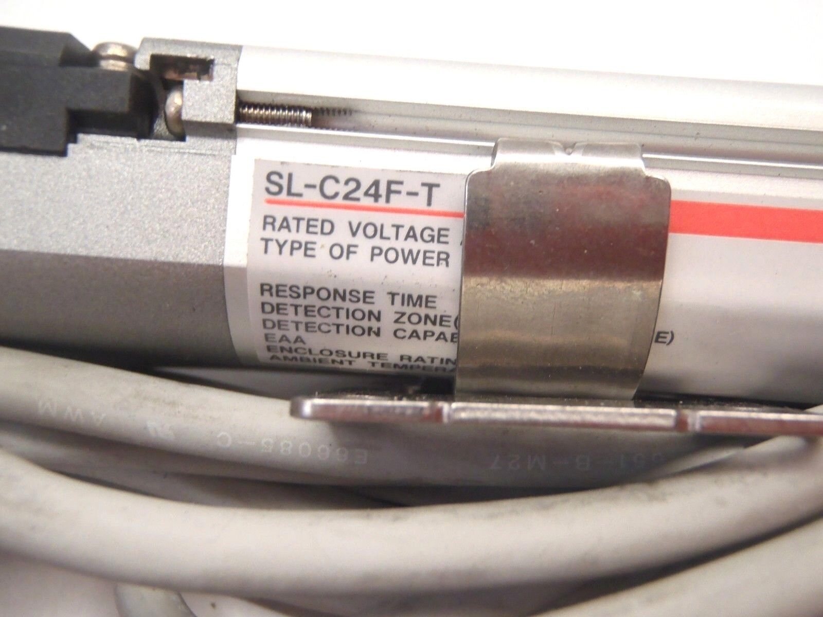 Keyence SL-C24F-T Transmitter and SL-C24F-R Receiver Light Curtain Set w/Cables - Maverick Industrial Sales
