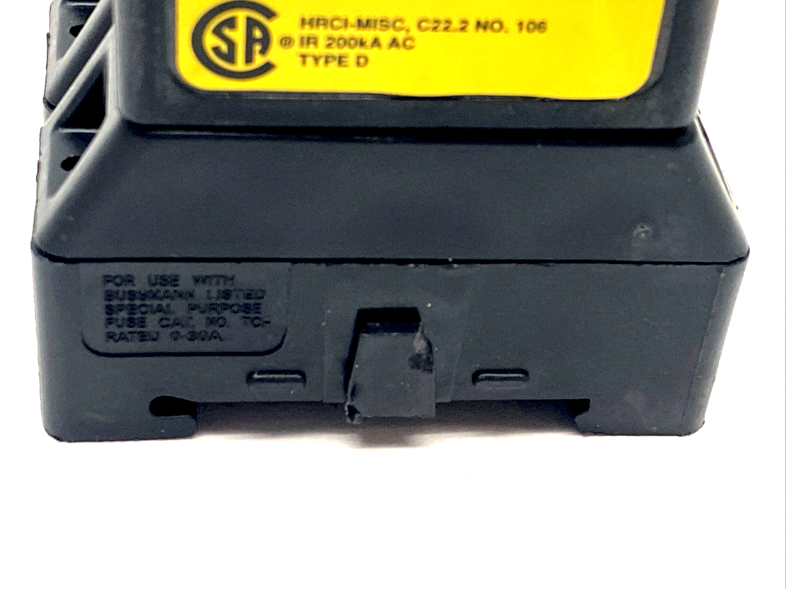 TCF10 | Eaton Bussmann Class CF Current Limiting Cube Fuse 10A LOT OF 2 - Used - Maverick Industrial Sales